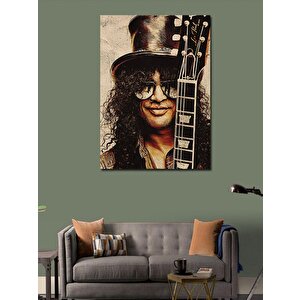 Kanvas Tablo Slash Gitarist 50x70 cm