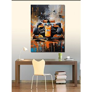 Kanvas Tablo Formula 1 Temalı 70x100 cm