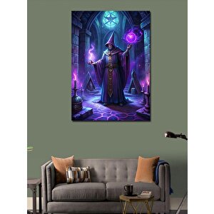 Kanvas Tablo Karanlık Tarafın Büyücüsü 100x140 cm