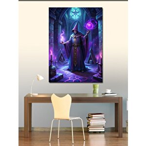 Kanvas Tablo Karanlık Tarafın Büyücüsü 50x70 cm