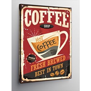 Kanvas Tablo Kahve Coffe Temalı 70x100 cm