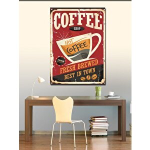 Kanvas Tablo Kahve Coffe Temalı 70x100 cm