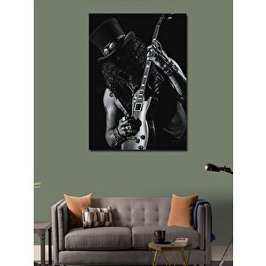 Kanvas Tablo Slash Gitarist 50x70 cm