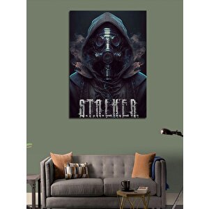 Kanvas Tablo Stalker Oyun Afişi 50x70 cm