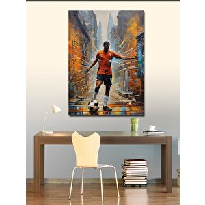 Kanvas Tablo Futbol Temalı 70x100 cm