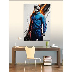 Kanvas Tablo Eşofmanlı İskelet 70x100 cm