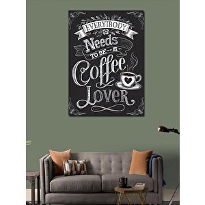 Kanvas Tablo Herkez Kahve Sever 70x100 cm