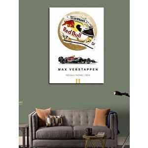 Kanvas Tablo Max Verstappen Formula 1  50x70 cm