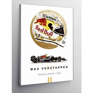 Kanvas Tablo Max Verstappen Formula 1  70x100 cm