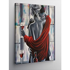 Kanvas Tablo Aşk Temalı 50x70 cm
