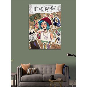 Kanvas Tablo Life İs Strange 70x100 cm
