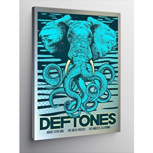 Kanvas Tablo Deftones Müzik Grubu 100x140 cm
