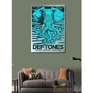 Kanvas Tablo Deftones Müzik Grubu 100x140 cm