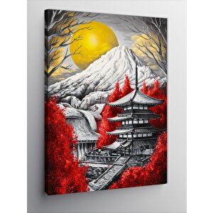 Kanvas Tablo Japonya 100x140 cm