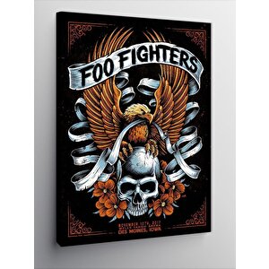 Kanvas Tablo Foo Fighters Müzik Grubu 70x100 cm