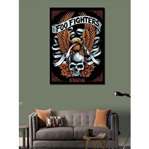 Kanvas Tablo Foo Fighters Müzik Grubu 70x100 cm