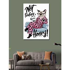 Kanvas Tablo Bugün Olmaz Tatlım 50x70 cm