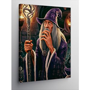 Kanvas Tablo Asalı Büyücü 100x140 cm