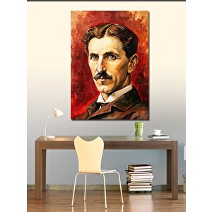 Kanvas Tablo Nikola Tesla 50x70 cm