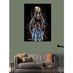 Kanvas Tablo Lionel Messi 100x140 cm