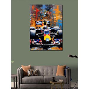 Kanvas Tablo Formula 1 Temalı 50x70 cm
