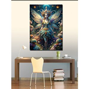 Kanvas Tablo Kanatlı Peri Kızı 50x70 cm