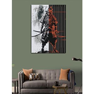 Kanvas Tablo Samuray 70x100 cm