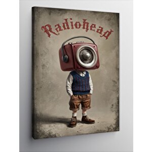 Kanvas Tablo Radiohead 50x70 cm
