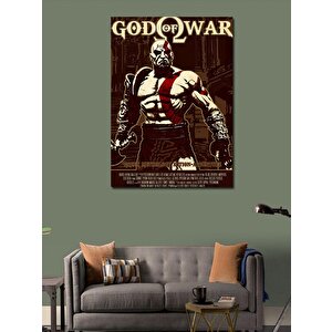 Kanvas Tablo God Of War 100x140 cm