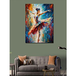 Kanvas Tablo Renkler İçindeki Belerin Kız 100x140 cm