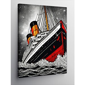 Kanvas Tablo Titanic 50x70 cm