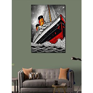 Kanvas Tablo Titanic 50x70 cm