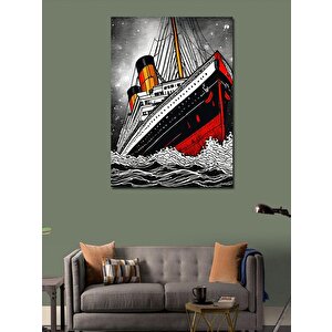 Kanvas Tablo Titanic 100x140 cm
