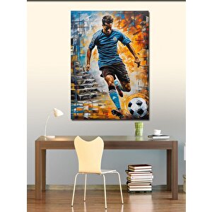 Kanvas Tablo Futbol Temalı 100x140 cm
