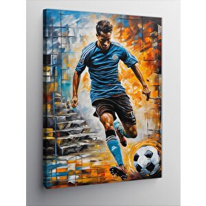 Kanvas Tablo Futbol Temalı 50x70 cm