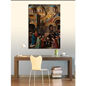 Kanvas Tablo Orta Çağ Akademi 50x70 cm
