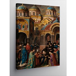 Kanvas Tablo Orta Çağ Akademi 70x100 cm