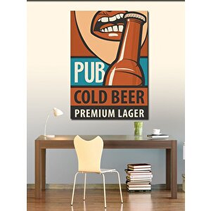 Kanvas Tablo Premium Lager Afiş 50x70 cm