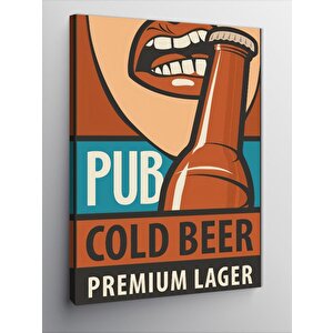 Kanvas Tablo Premium Lager Afiş 70x100 cm