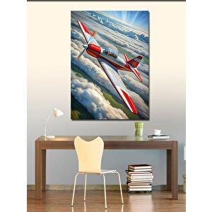 Kanvas Tablo Akrobasi Uçağı 70x100 cm