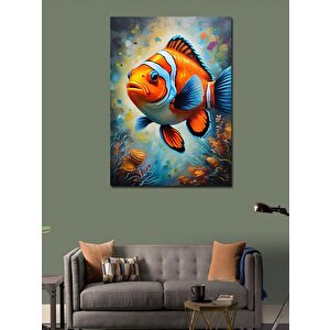 Kanvas Tablo Palyaço Balığı 50x70 cm