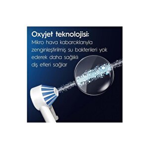 Oralb Ağız Sağlığı Merkezi Ağız Duşu, 1 Oxyjet Başlığı, 1 Waterjet Başlığı