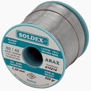 Soldex 1.3mm 500 Gram Araxli Lehi̇m
