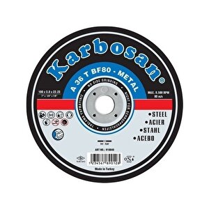 Karbosan Metal Kesme Taşı 115 Mm Karbosan