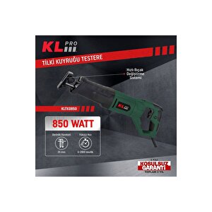 Klpro Profesyonel Tilki Kuyruğu Testere 2 Adet Kemik Kesme Bıçağı Hediyeli