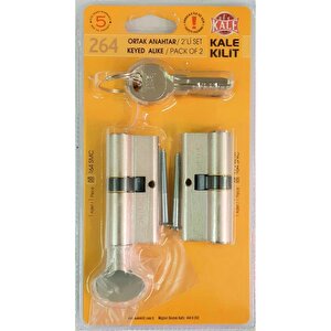 | 164 Snc Kilit Silindiri   68 Mm, Nikel