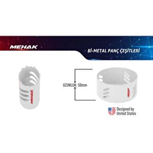 Mehak 91616 Bi̇-metal Panç 37 Mm (60a)