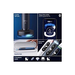 Oral B  Io 7 Şarjlı Diş Fırçası - Lacivert