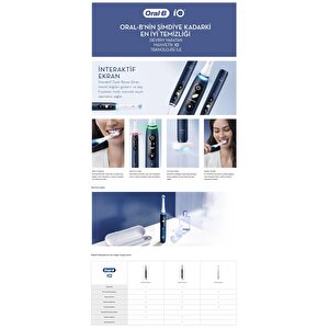 Oral B  Io 7 Şarjlı Diş Fırçası - Lacivert