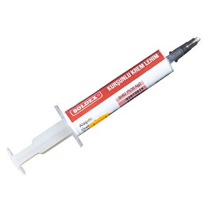 Soldex Kurşunlu Enjektör 10 Gram Krem Lehi̇m Şiringa